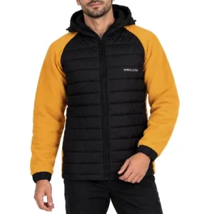 کاپشن ترکیبی کوهنوردی هیمالیا پلار الیاف کلاهدار 139CM